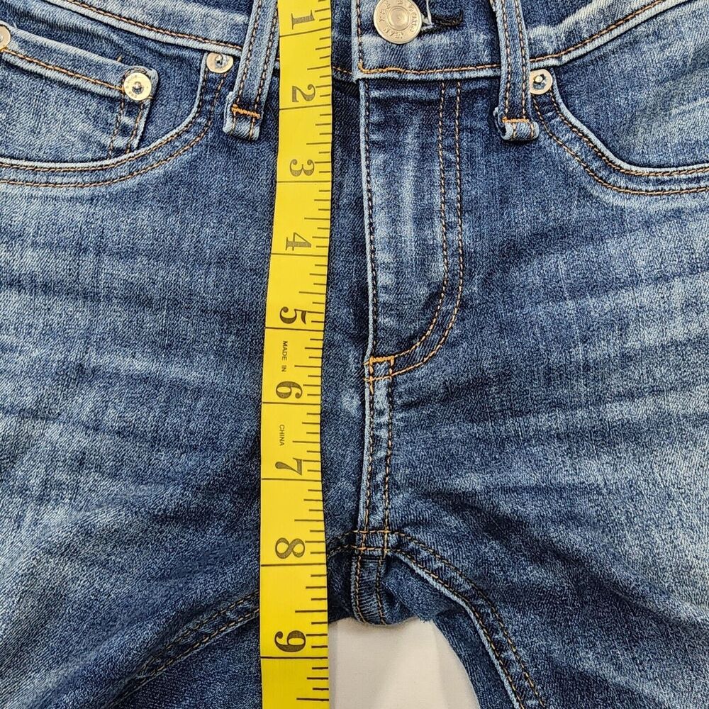 Rag & Bone Women's Blue Denim ANKLE SKINNY Jeans Size 26 - Picture 9 of 12